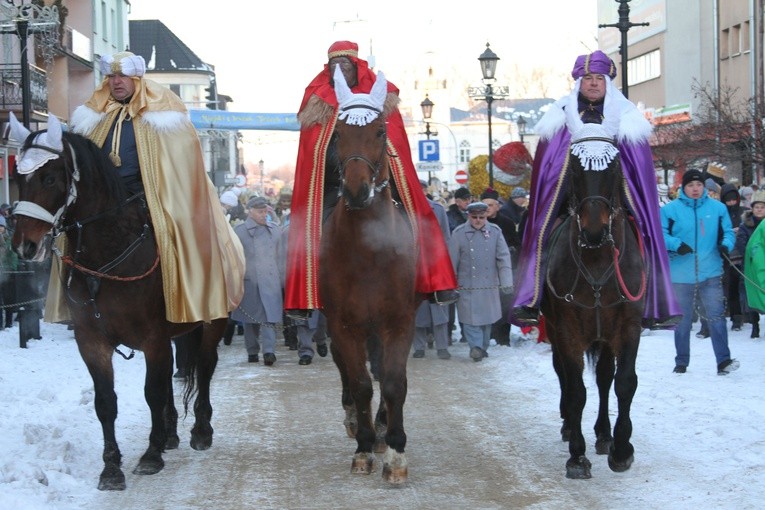 Orszak Trzech Króli w Ciechanowie