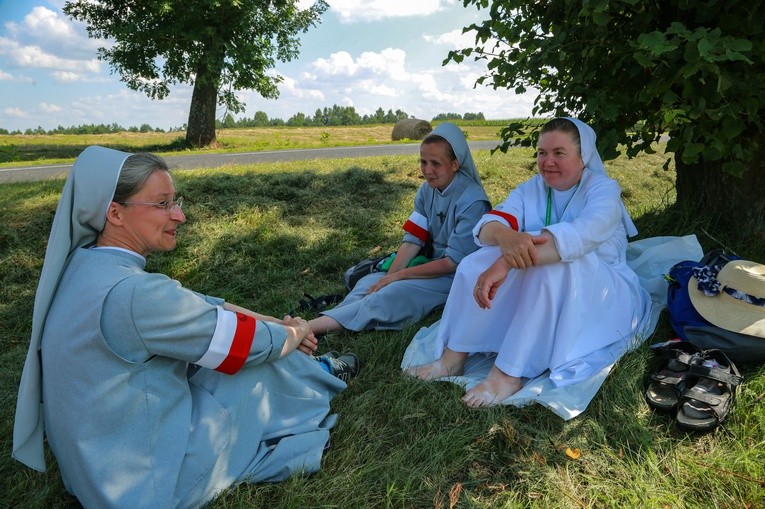 Ełcka piesza pielgrzymka w Makowie Mazowieckim