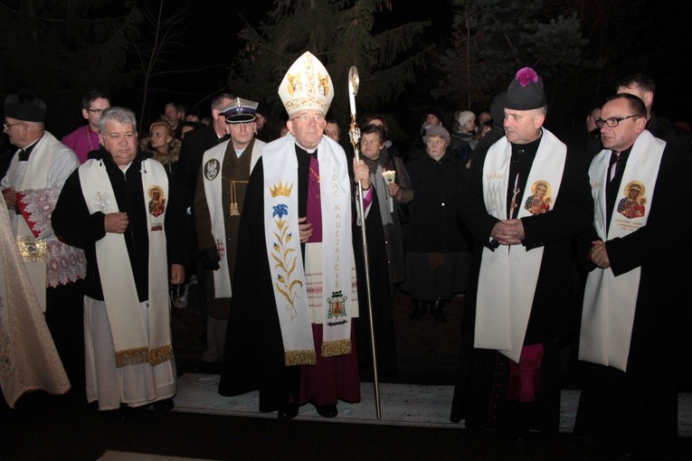 Modlin. Nawiedzenie w parafii św. Maksymiliana Kolbego