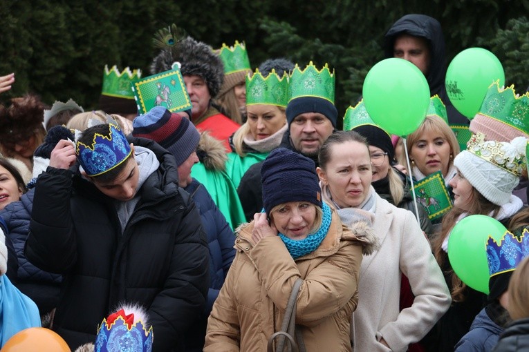 Mława. Orszak Trzech Króli