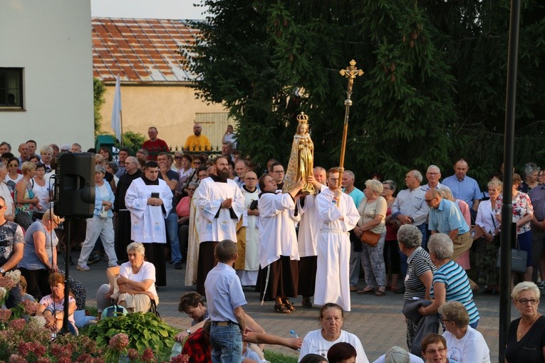 Pielgrzymi w Skępem