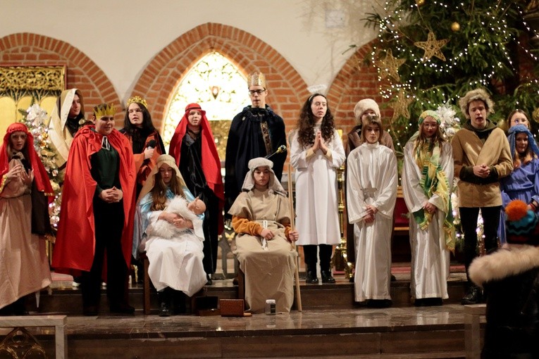 Jasełka w katedrze św. Mikołaja w Elblągu 