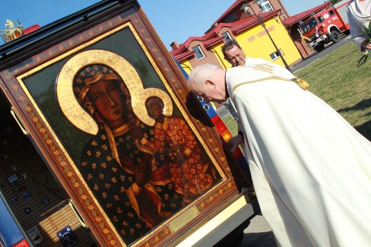 Lubowidz. Nawiedzenie w parafii pw. św. Andrzeja Apostoła