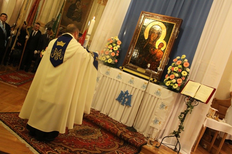 Strzegocin. Nawiedzenie w parafii Matki Bożej Szkaplerznej