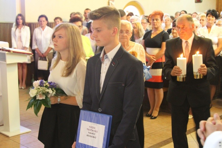 Krajkowo. Nawiedzenie w parafii Trójcy Świętej