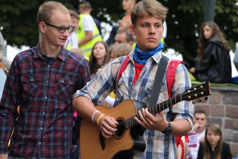 Początek pielgrzymki na Jasną Górę