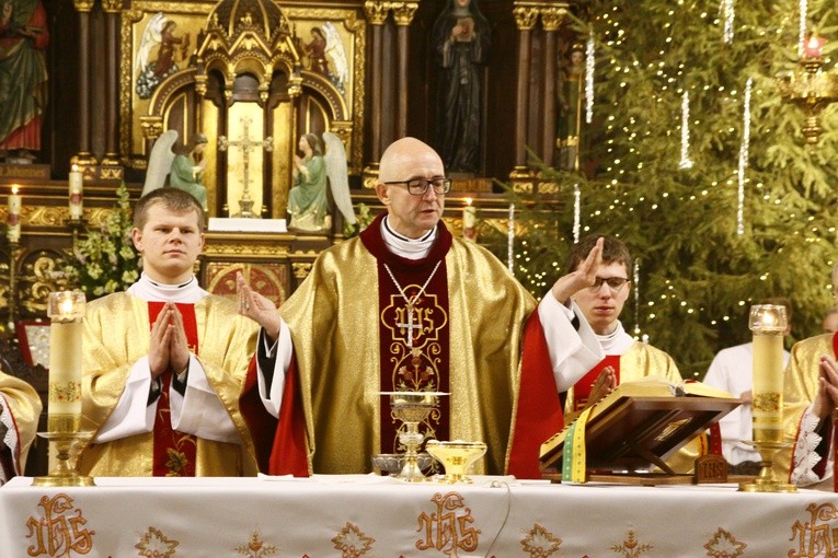 Prymicje biskupie w Szombierkach