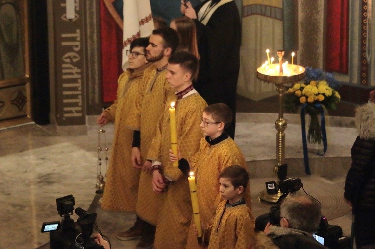 Elbląg. Boska Liturgia w intencji pokoju