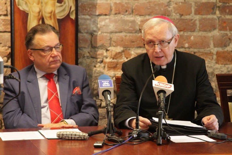 Konferencja prasowa w Płocku