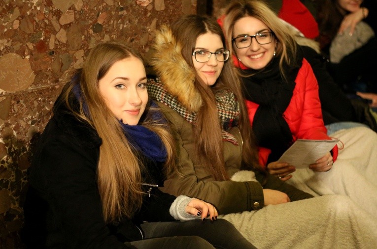 Czuwanie maturzystów