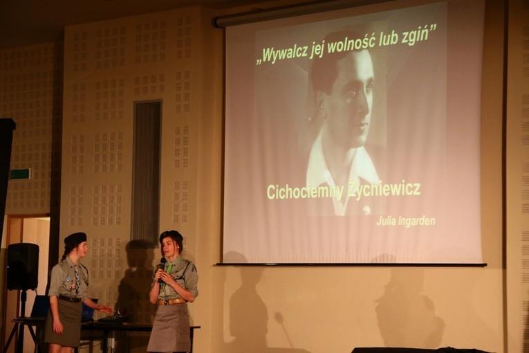 Prezentacja cichociemnych w Gliwicach