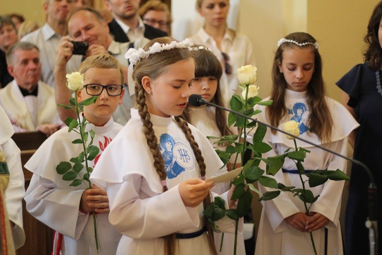 Płock. Nawiedzenie w parafii św. Maksymiliana Kolbego. 1