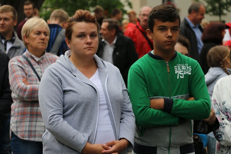 Początek pielgrzymki na Jasną Górę