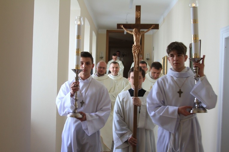 Płock. Pielgrzymka ministrantów