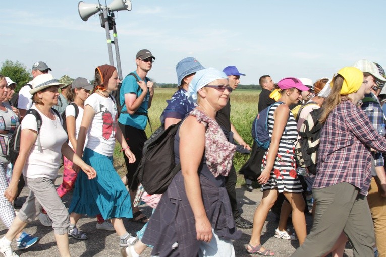 Pielgrzymka do Niepokalanowa. Rębowo