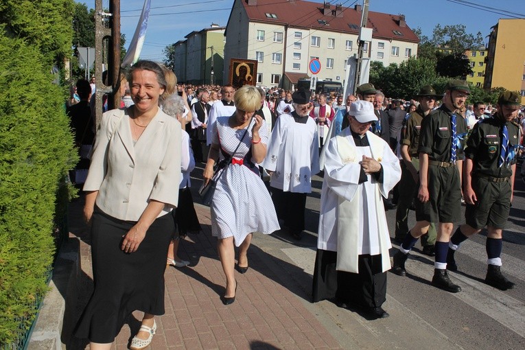 Płock. Nawiedzenie w parafii pw. Ducha Świętego
