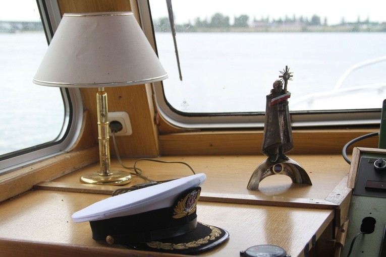 Płock. Tratwa "Pielgrzym" 2020