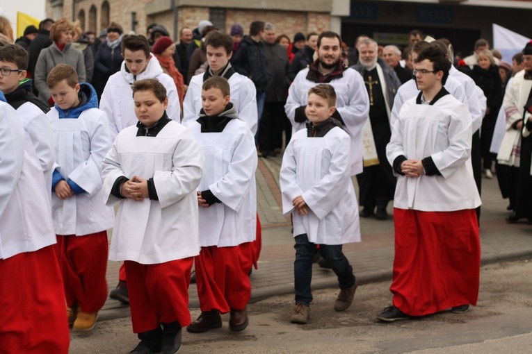 Skępe. Nawiedzenie w parafii pw. Miłosierdzia Bożego