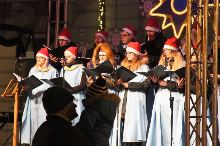 Wigilia przed ratuszem - Płock