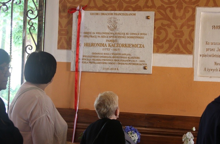 O franciszkanach w Dobrzyniu nad Wisłą