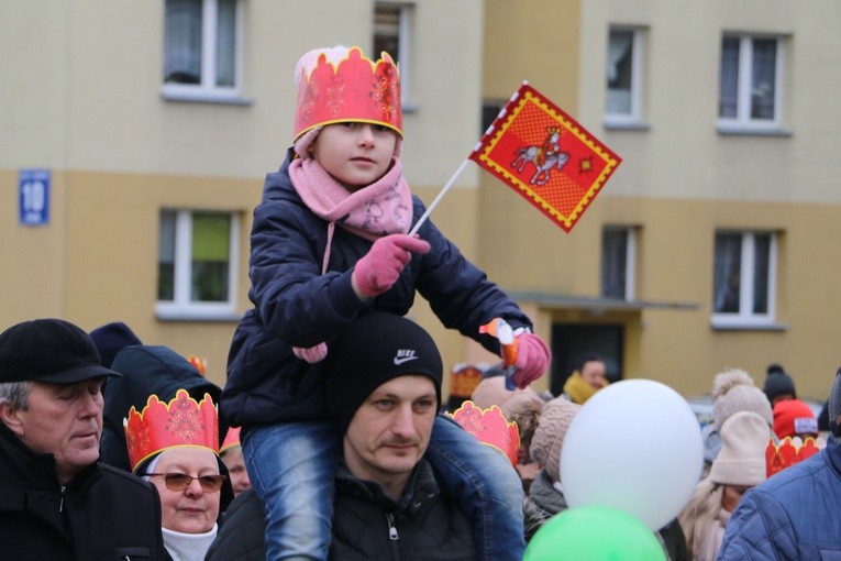 Mława. Orszak Trzech Króli