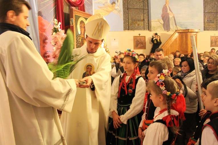 Bodzanów. Nawiedzenie w parafii pw. Wniebowzięcia NMP