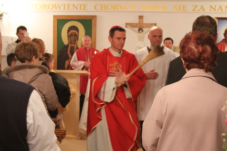 Poświęcenie kaplicy w Gorzewie