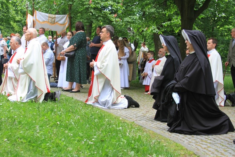 Płock. Boże Ciało w katedrze