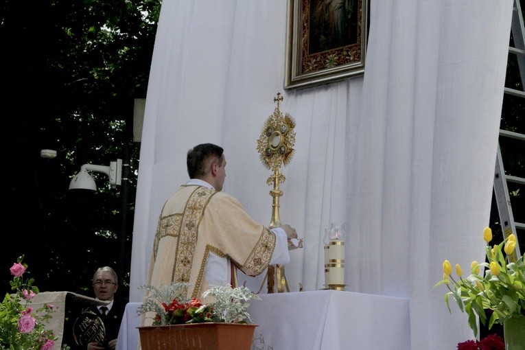 Płock. Obchody Bożego Ciała