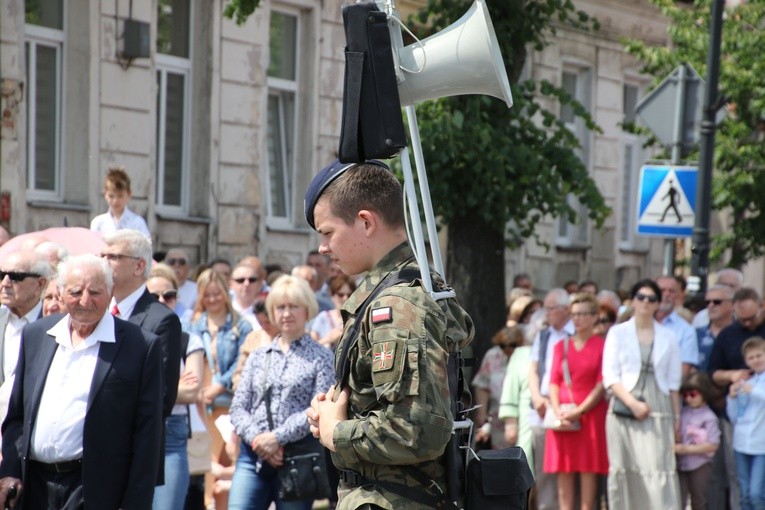 Płock. Procesja Bożego Ciała