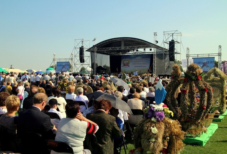 Dożynki diecezjalne w Staroźrebach