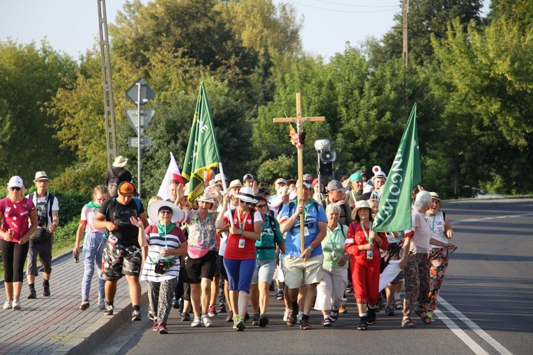 Ełcka piesza pielgrzymka w Makowie Mazowieckim