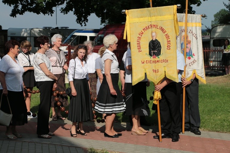 Płock-Ciechomice. Nawiedzenie w parafii św. Maksymiliana Kolbego