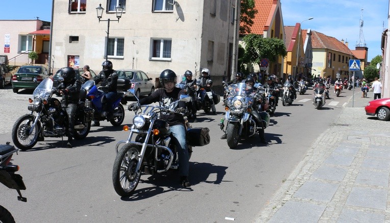 Motocykliści opanowali Tolkmicko
