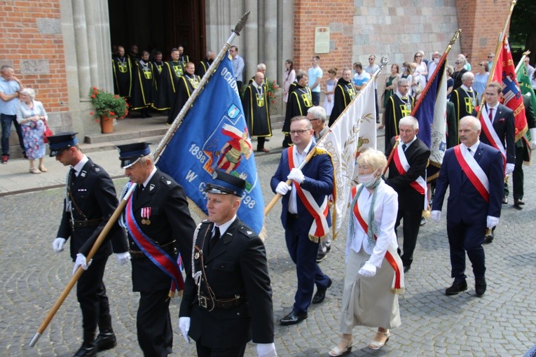 Płock. Poświęcenie mozaiki w oknie papieskim