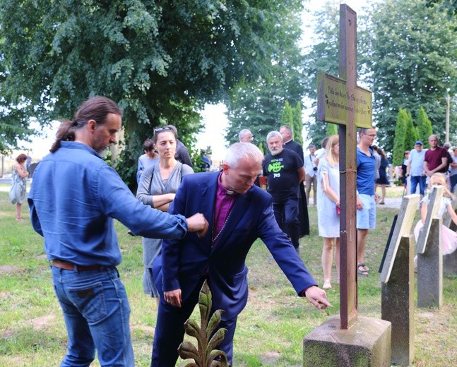 Otwarcie lapidarium w Rodowie