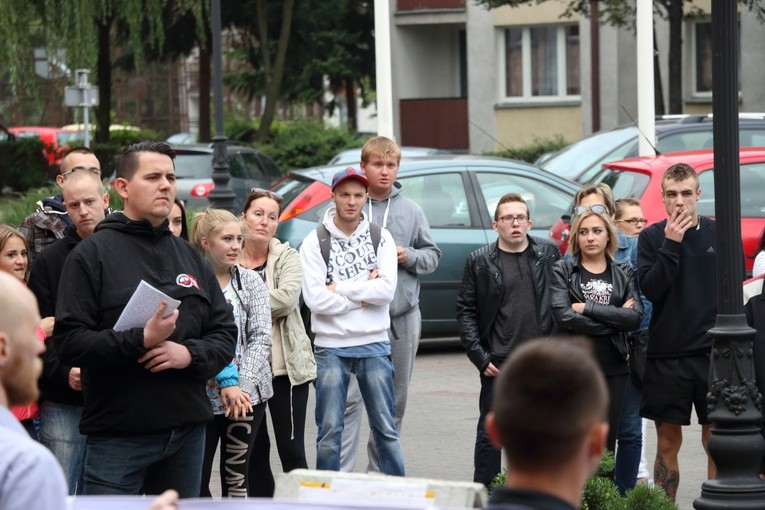Antyislamski protest w Iławie