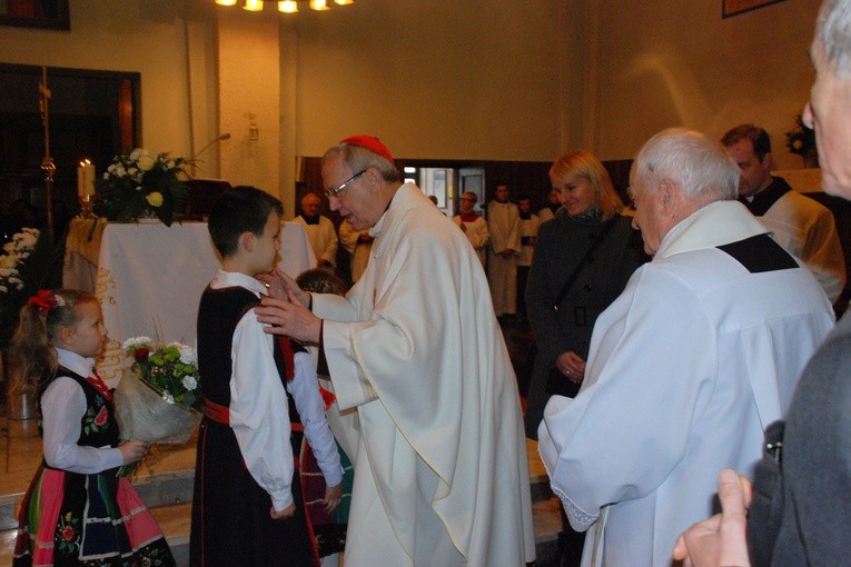 Odnowiony kościół w Gąbinie