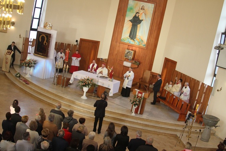 Rogozino. Nawiedzenie w parafii św. Faustyny Apostołki Miłosierdzia Bożego