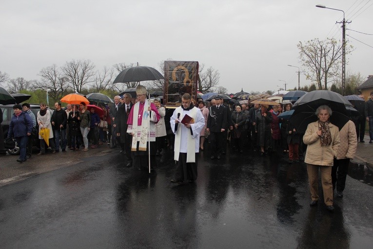 Skępe. Nawiedzenie w parafii Zwiastowania NMP