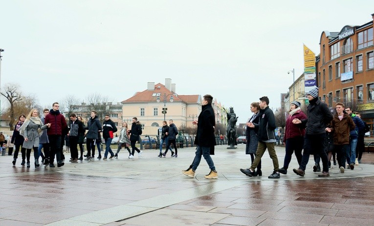 Polonez na placu Jagiellończyka