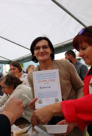Dożynki w Zielonce Pasłęckiej