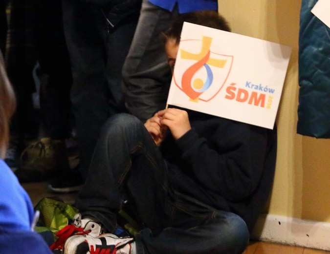 Symbole ŚDM - Zespół Szkół Pijarskich w Elblągu