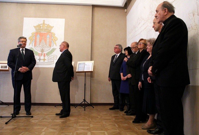 Prezydent Komorowski w Płocku