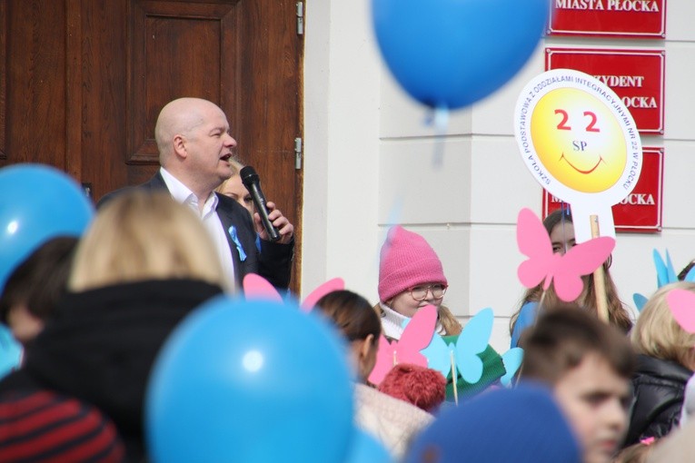 Płock. Obchody Dnia Świadomości Autyzmu