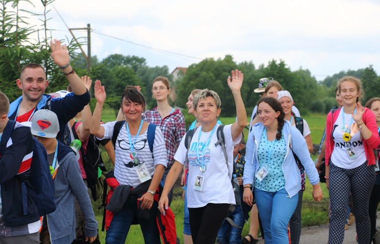XXV EPP - wyjście grup z Elbląga