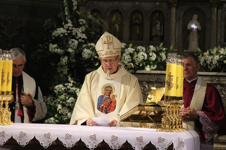Płock. Nawiedzenie w parafii św. Zygmunta