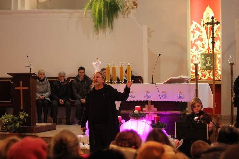 Marek Piekarczyk w Skępem.