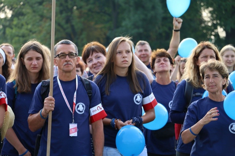 Pielgrzymka 2018. Wejście na Jasną Górę. cz.1