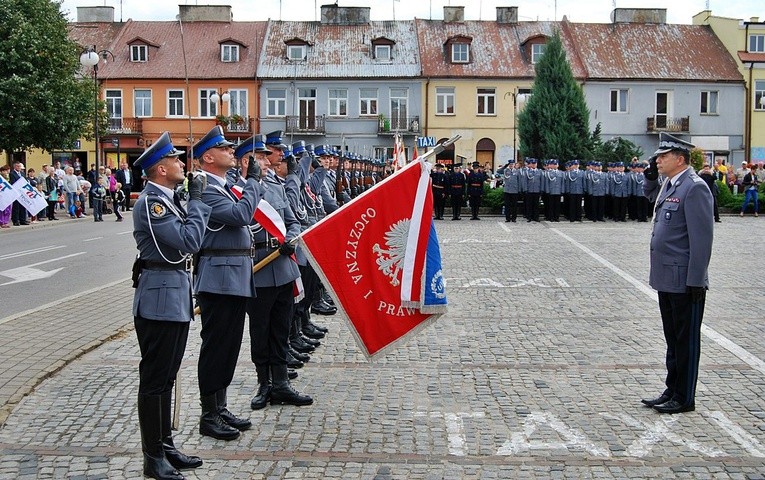 Uroczystości policyjne w Płońsku